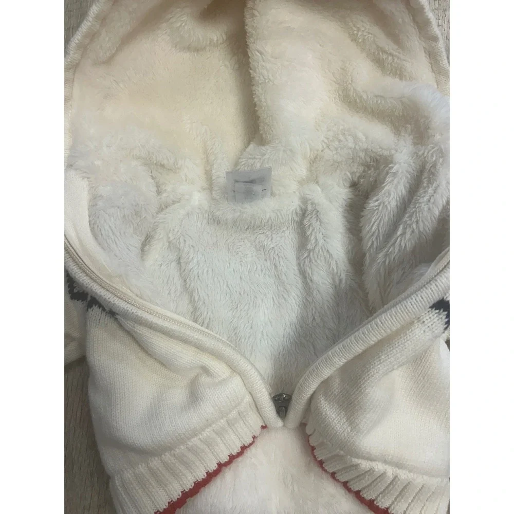HANNA ANDERSSON YULETIDE FAIRISLE ZIP GNOME SWEATER‎ JACKET  60 3-6M MSRP$72